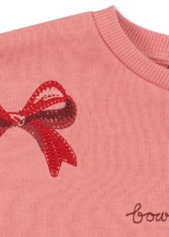 LOU BOW sweatshirt - strawberry ice
