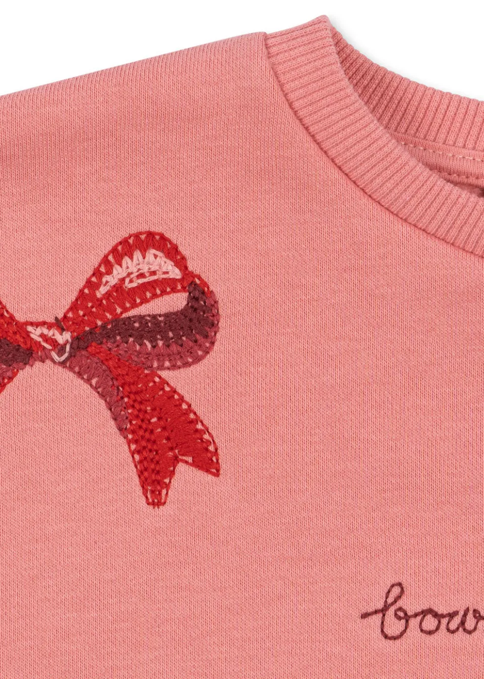 LOU BOW sweatshirt - strawberry ice