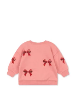 LOU BOW sweatshirt - strawberry ice