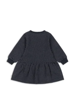 LOU DOT SEQUIN SWEAT DRESS - dot tout petite