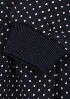 LOU DOT SEQUIN SWEAT DRESS - dot tout petite
