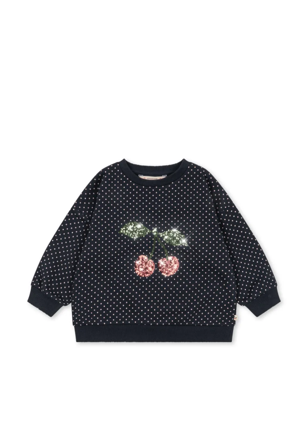 LOU DOT SEQUIN SWEAT SHIRT - dot tout petite