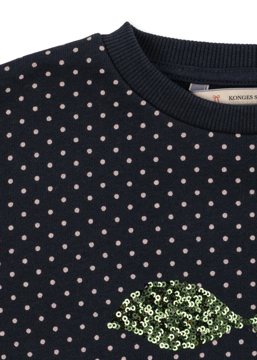 LOU DOT SEQUIN SWEAT SHIRT - dot tout petite