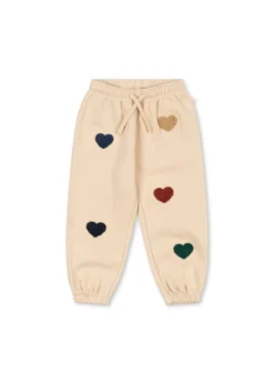 LOU FROTTÉ JOGGINGBUKSER - bon coeur coloré