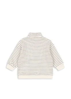Lou Half Zip Sweatshirt - flintstone stripe