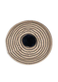 Louli beret - stripe bluie