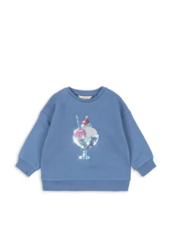 Loumilla Sweatshirt - colony blue