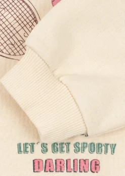 Loupy Lou Sweatshirt - buttercream