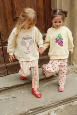 Loupy Lou Sweatshirt - buttercream