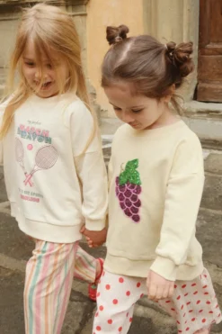 Loupy Lou Sweatshirt - buttercream