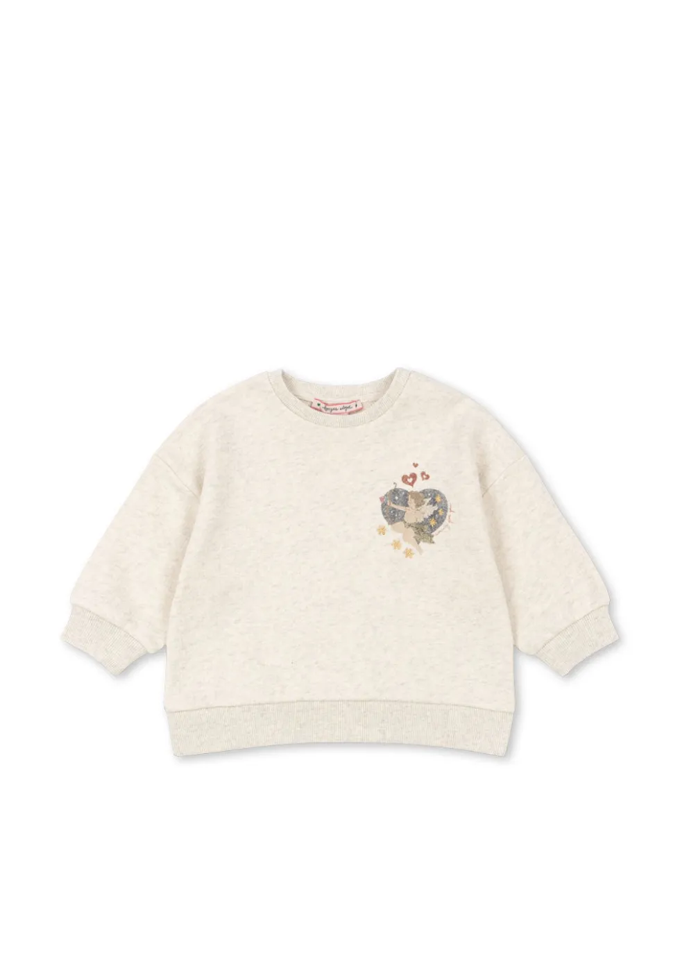 Loupy Lou sweatshirt - off white melange