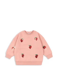 lou sweatshirt - mellow rose