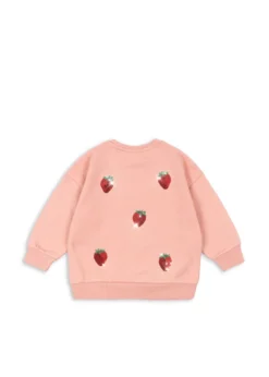 lou sweatshirt - mellow rose