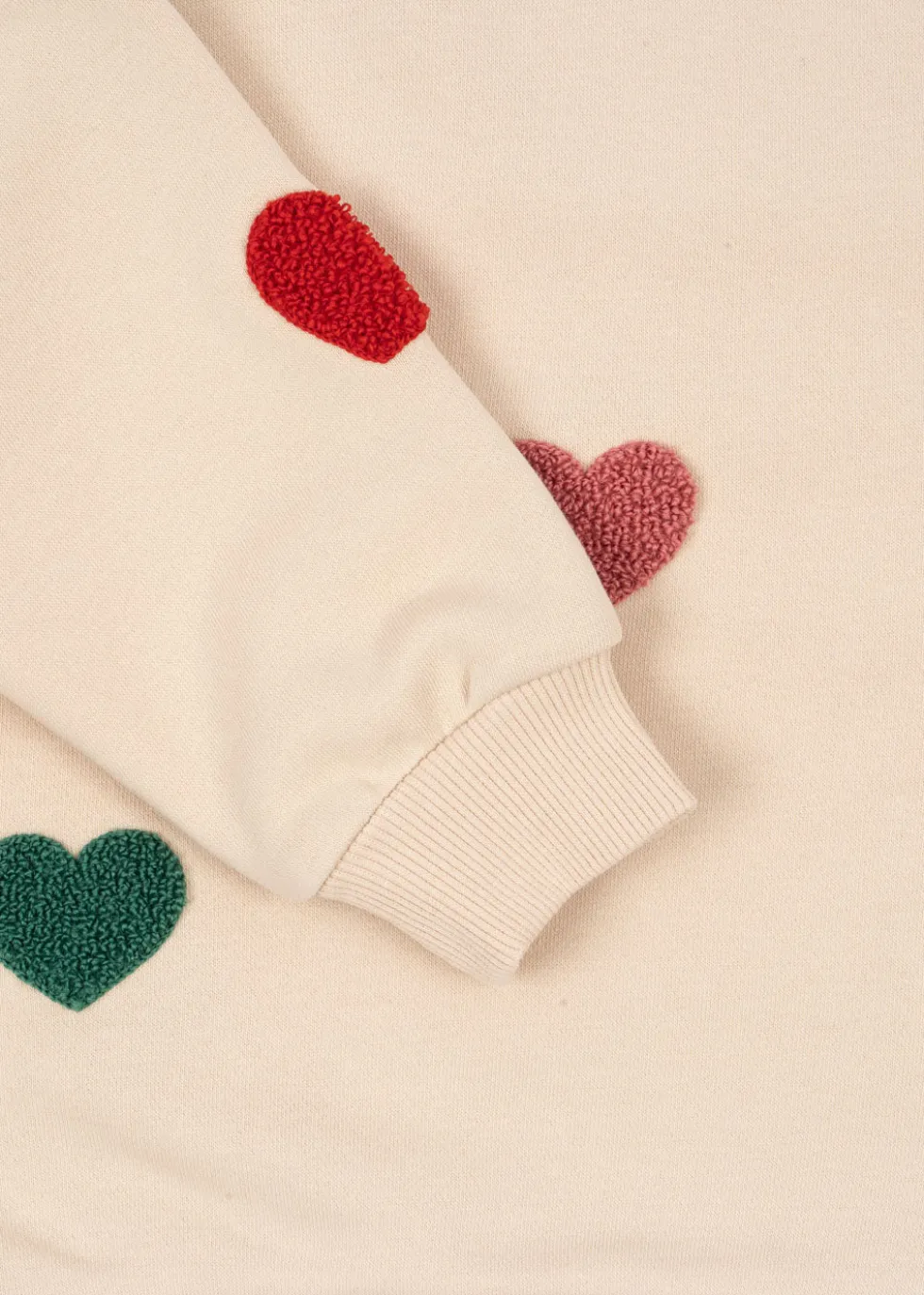 lou sweatshirt - multi heart