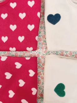 lou sweatshirt - multi heart