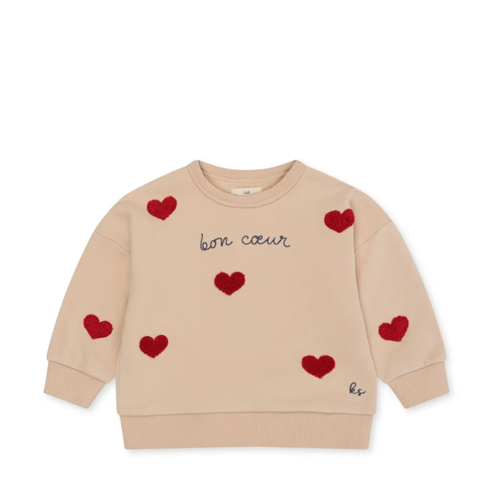 Lou sweatshirt - shifting sand