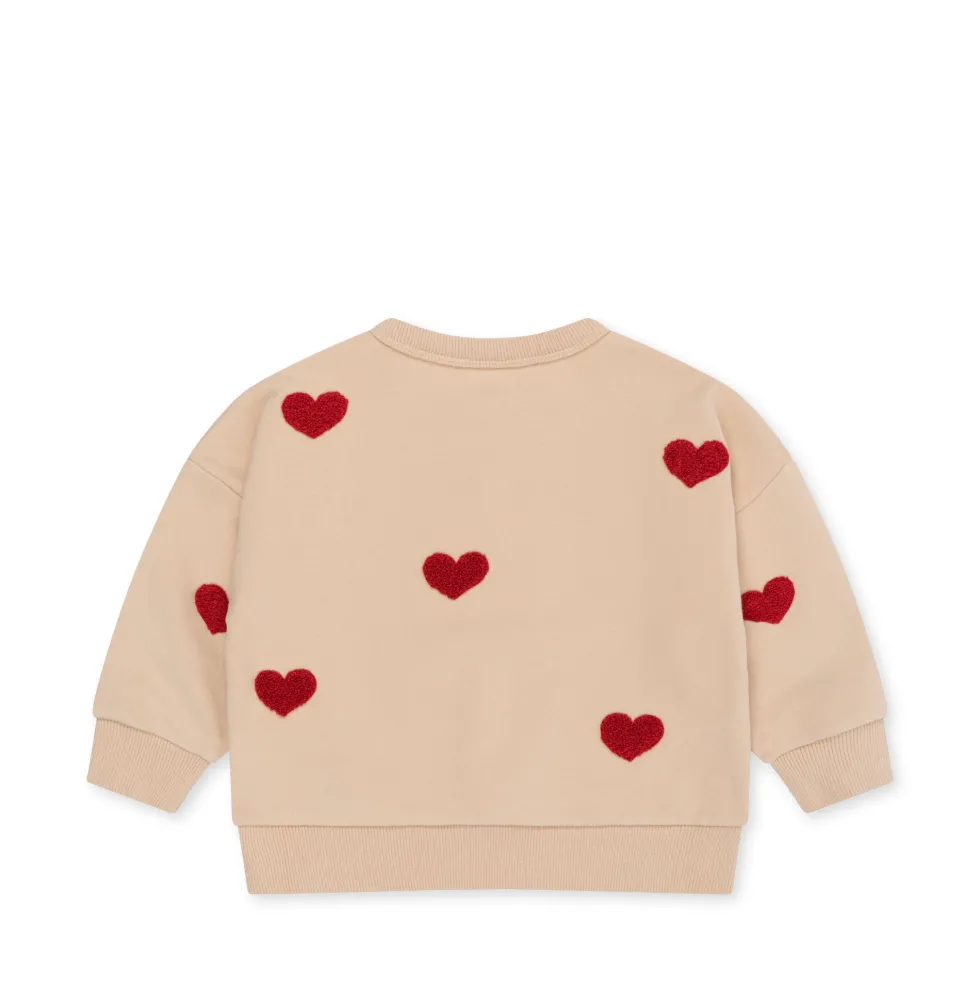 Lou sweatshirt - shifting sand