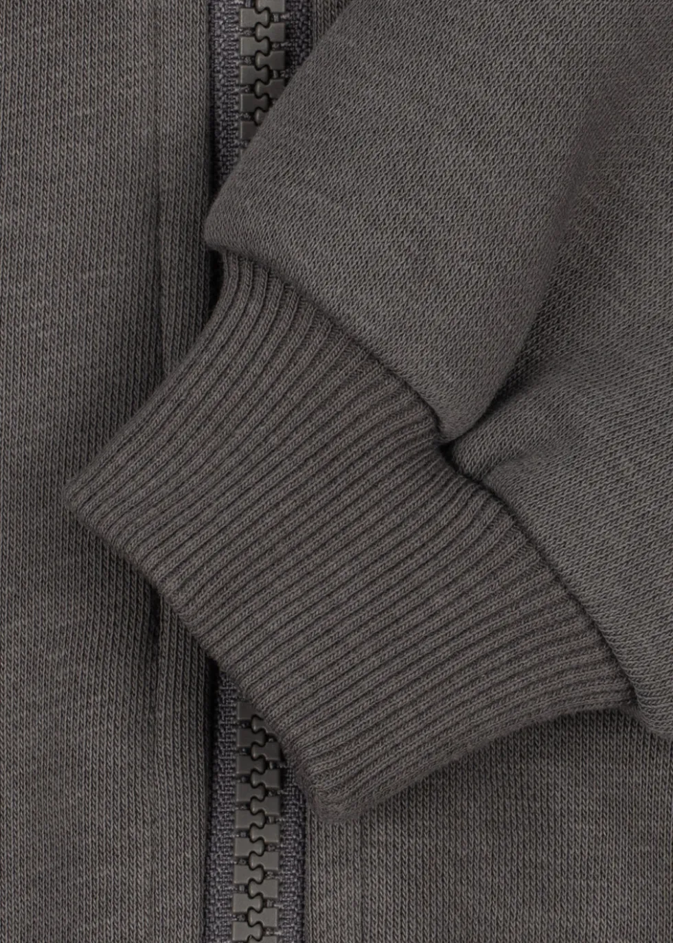 LOU SWEAT ZIP HOODIE - magnet