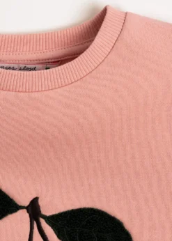 LOU TERRY SWEAT SHIRT OCS - mellow rose