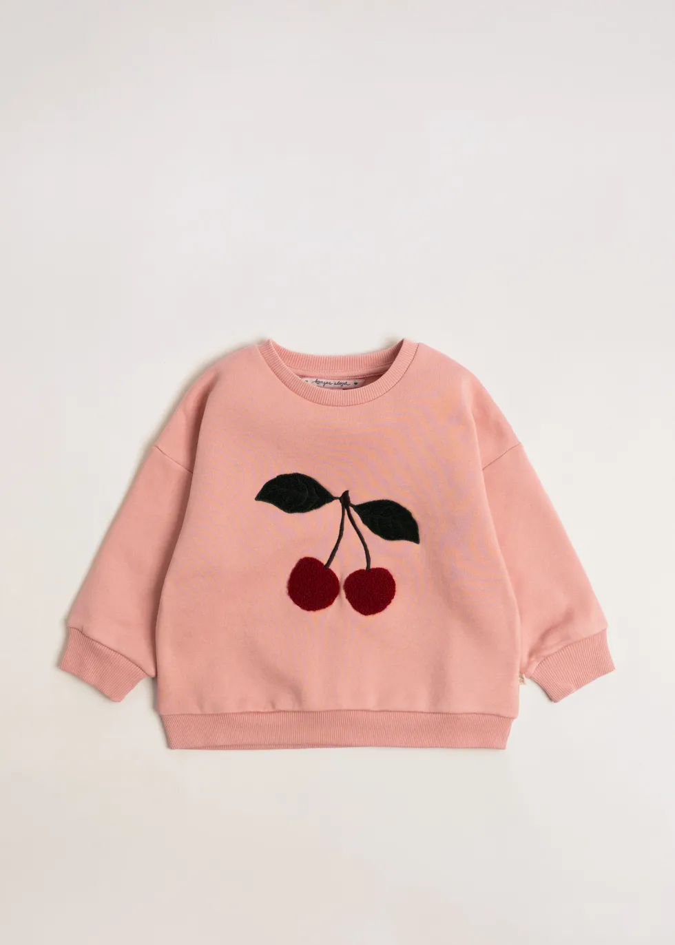 LOU TERRY SWEAT SHIRT OCS - mellow rose