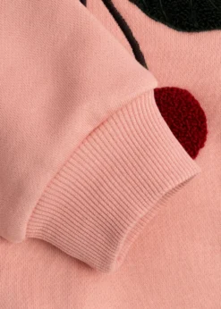 LOU TERRY SWEAT SHIRT OCS - mellow rose