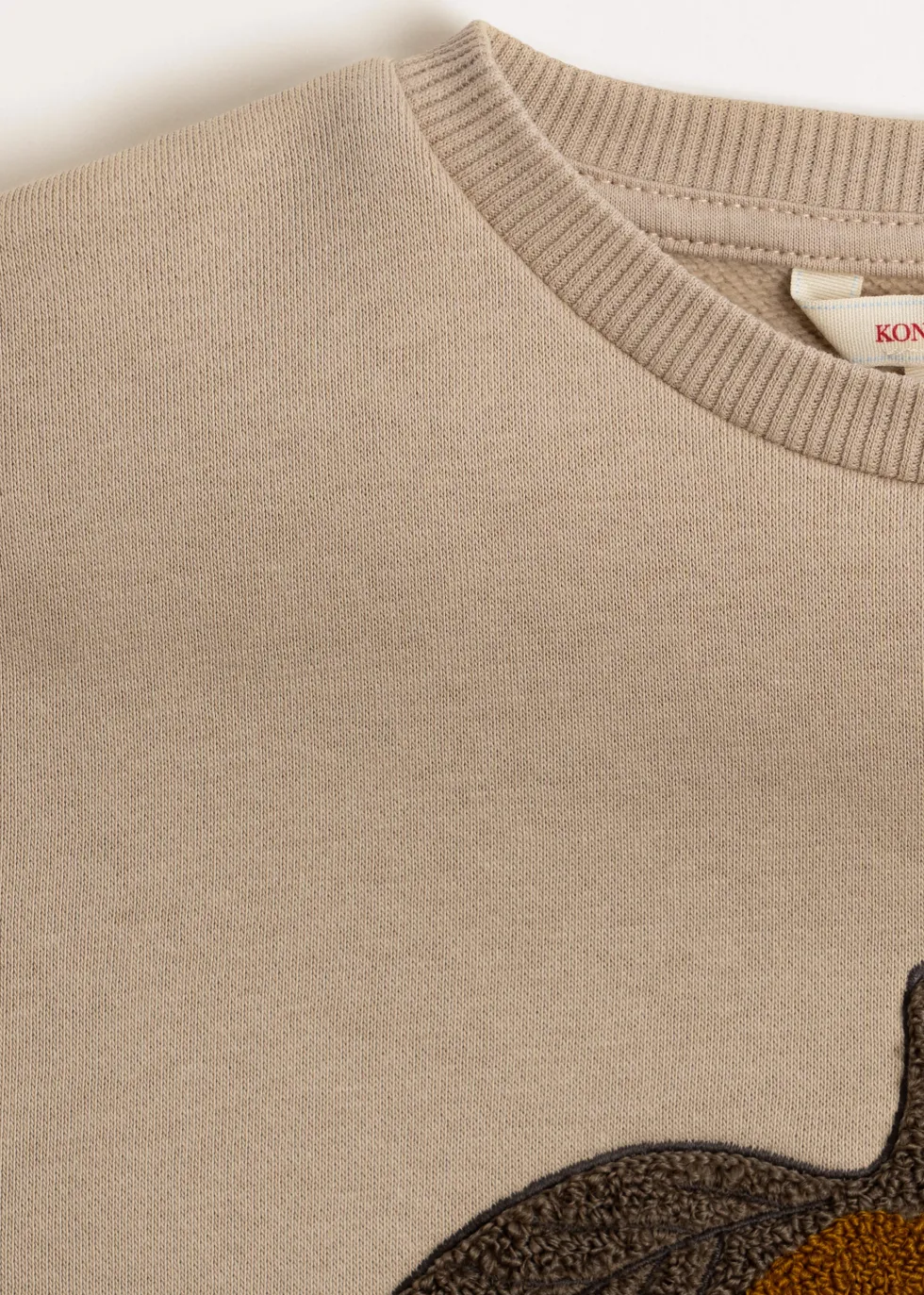 LOU TERRY SWEAT SHIRT OCS - oxford tan