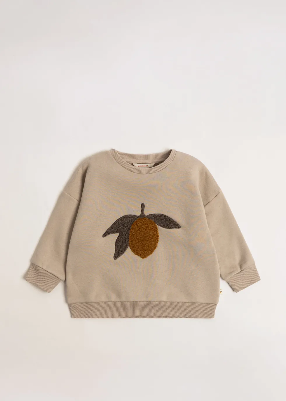 LOU TERRY SWEAT SHIRT OCS - oxford tan