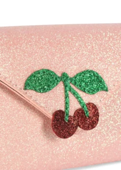 Love letter pung - pink glitter