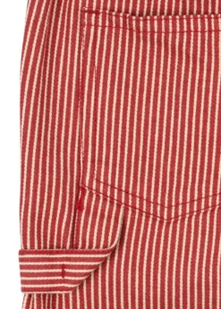 LUC Bukser - milk rouge stripe