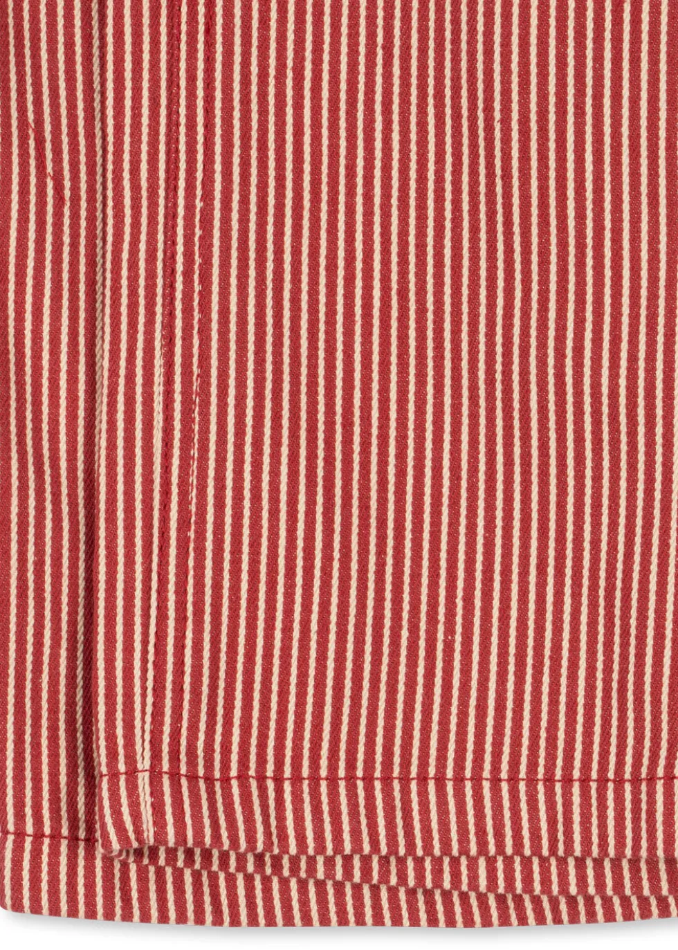 LUC Bukser - milk rouge stripe