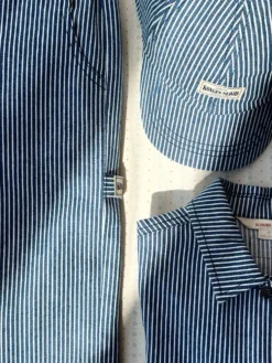 Luc Skjortejakke - blue stripe