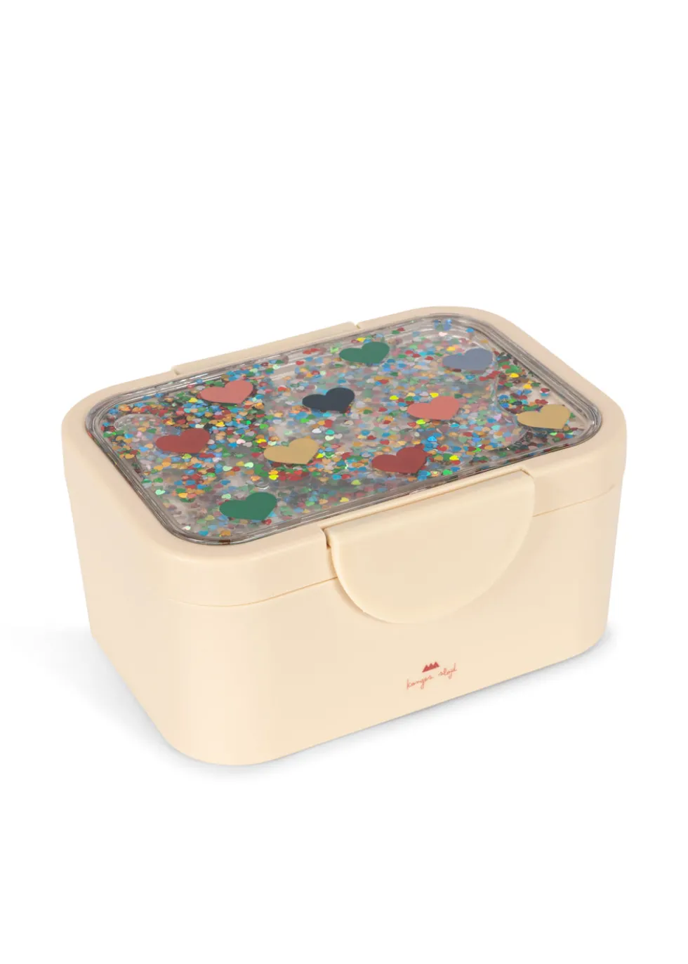 Lunch box - bon coeur coloré