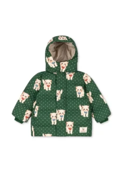 MAGNUM DOWN JACKET PRINT GRS - dot miao verde