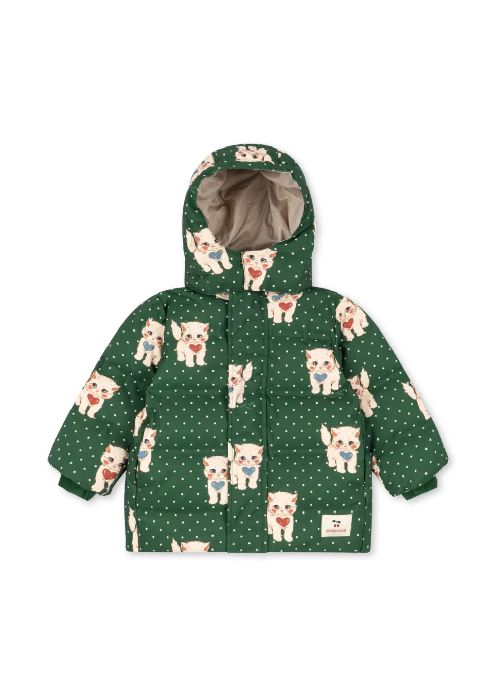 MAGNUM DOWN JACKET PRINT GRS - dot miao verde