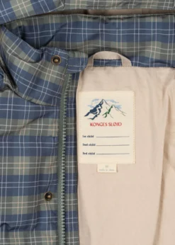Magnum dunjakke - laurel blue check