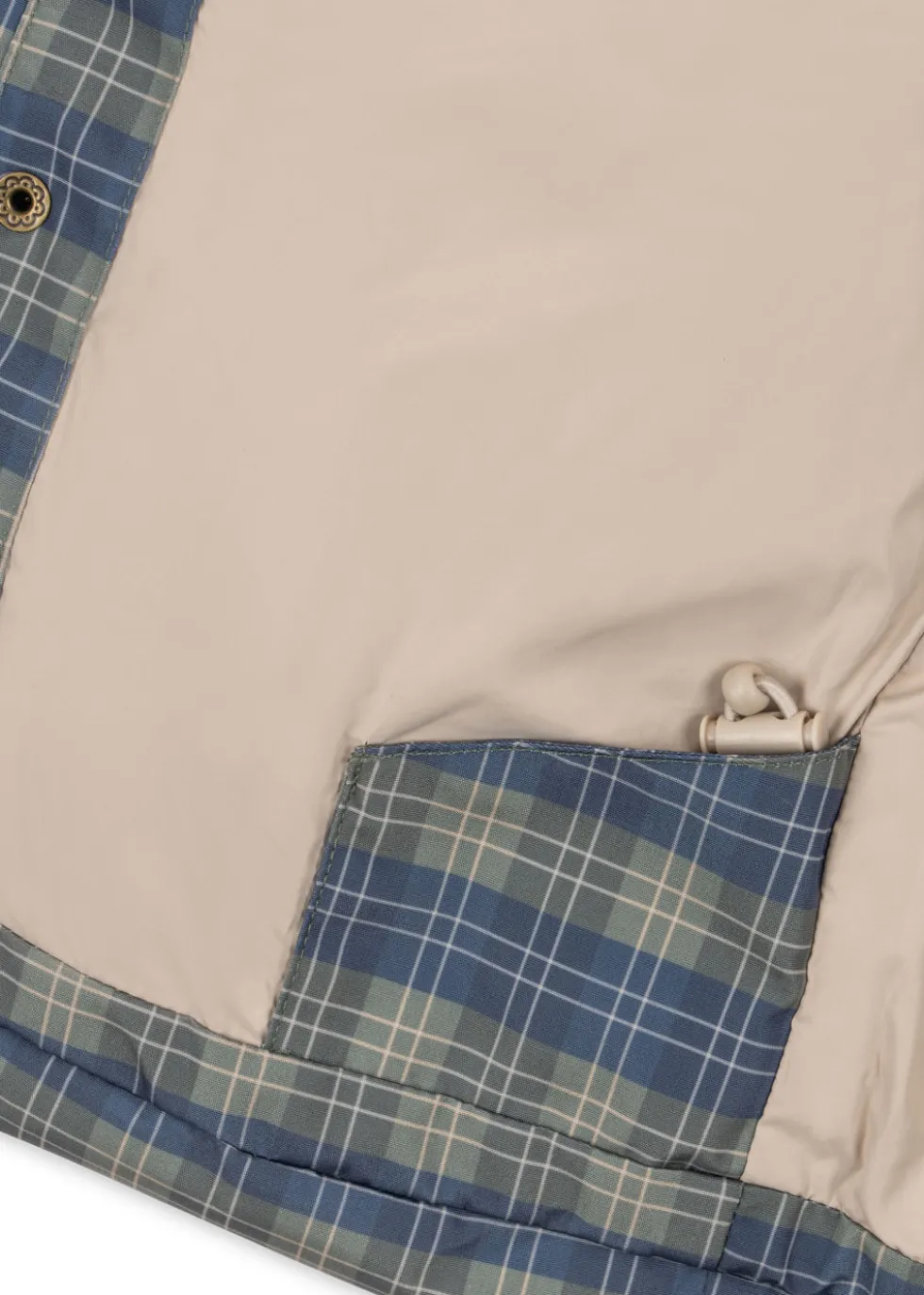 Magnum dunjakke - laurel blue check