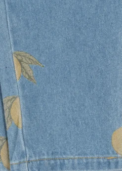 MAGOT BUKSER - lemon denim