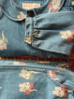 Magot Jakke - bow kitty denim