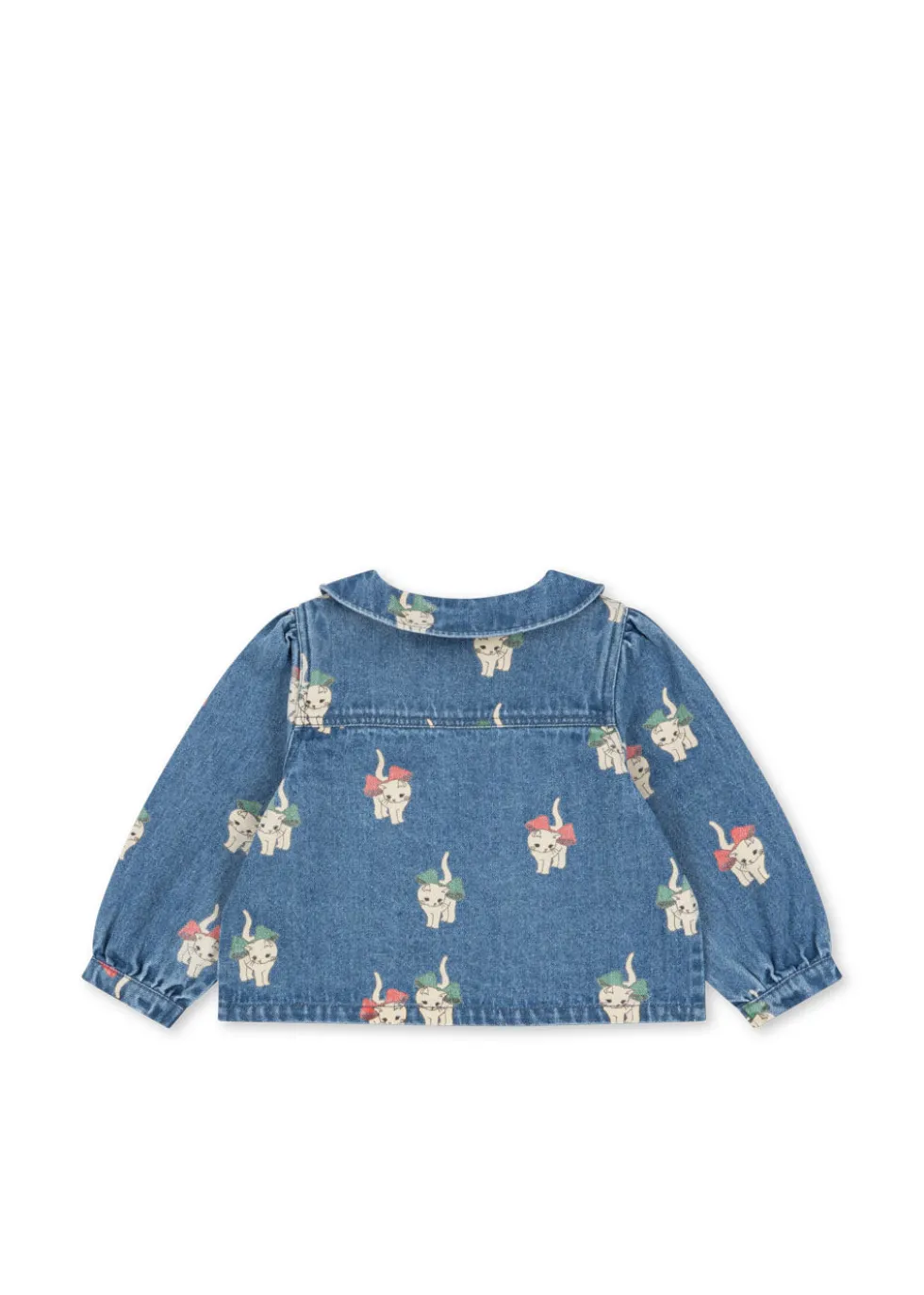 Magot Jakke - bow kitty denim