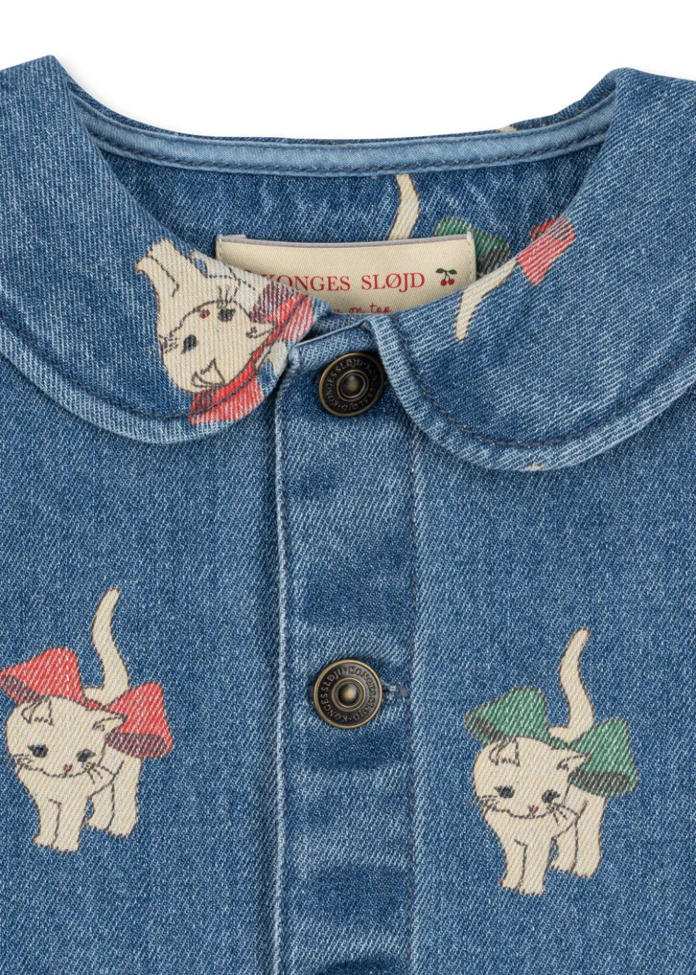 Magot Jakke - bow kitty denim