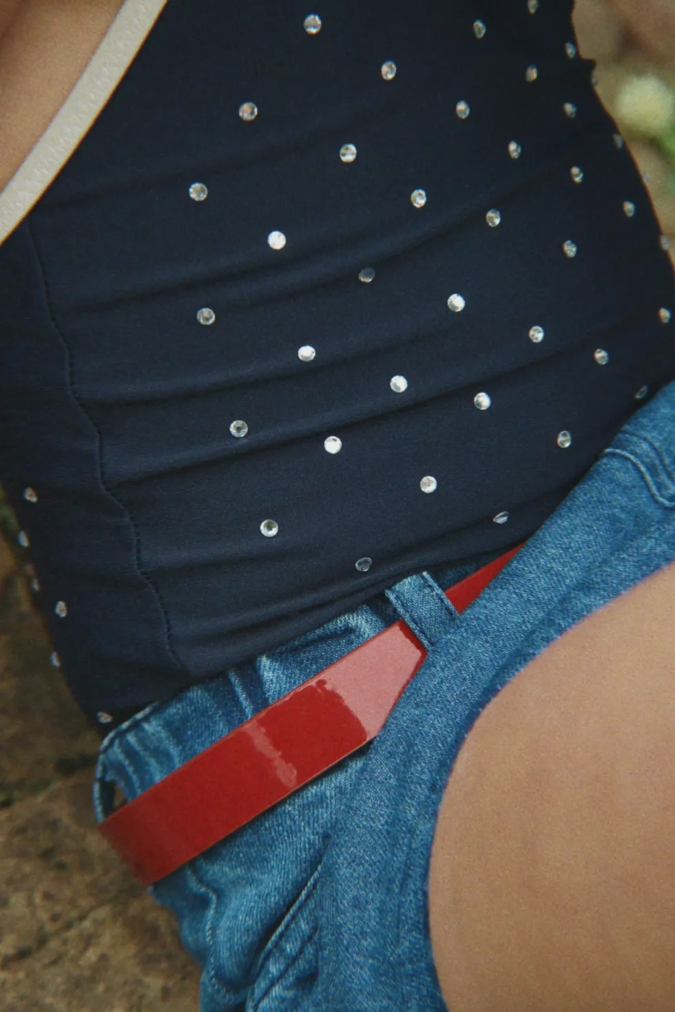 MAGOT NEDERDEL - denim blue