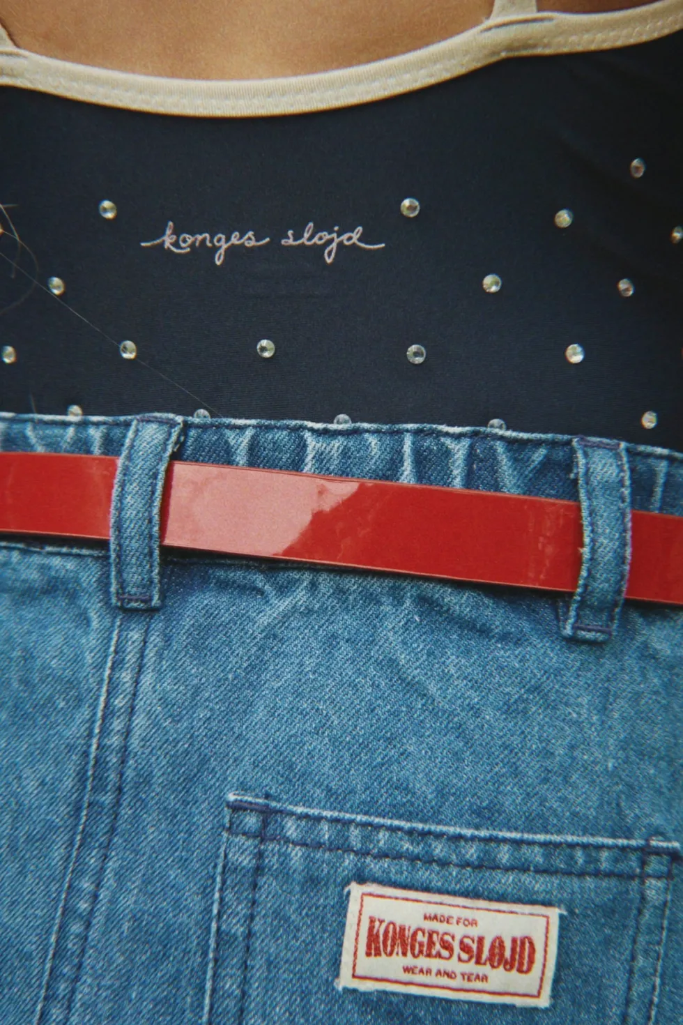 MAGOT NEDERDEL - denim blue