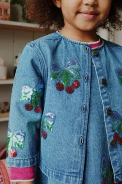 Magot overshirt - amarena sequin
