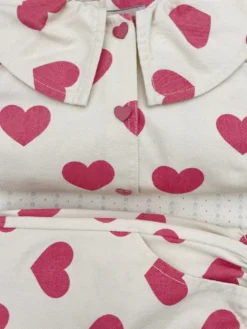 Magot overshirt - bon coeur pink
