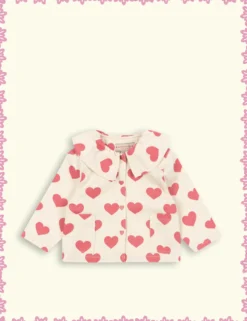 Magot overshirt - bon coeur pink