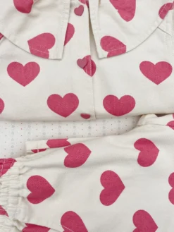 Magot overshirt - bon coeur pink