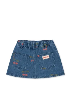 MAGOT PRINTET NEDERDEL - ma grande cerise denim