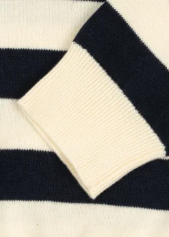 Manis Strik Polo - navy stripe