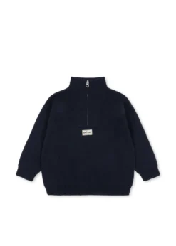 MANO HALF ZIP - total eclipse