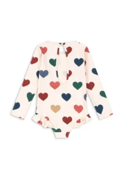 MANUCA LANGÆRMET BADEDRAGT - bon coeur coloré